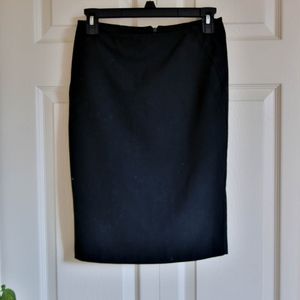 black skirt